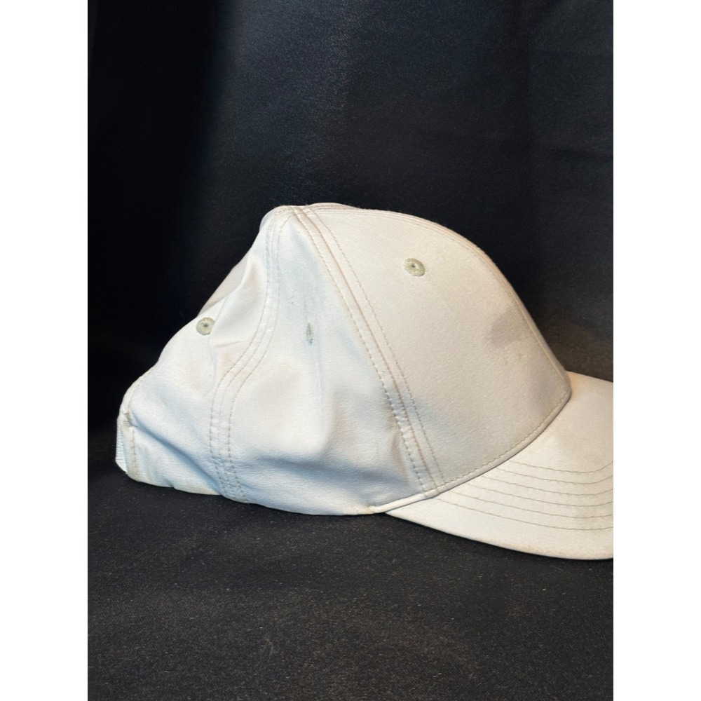 Ping Golf Performance Hat Adjustable Baseball Cap Gray White Polyester Spandex - Picture 4 of 5